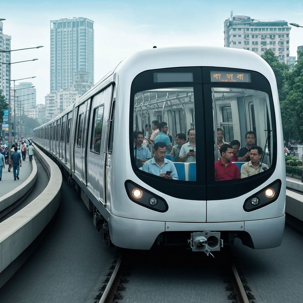 Dhaka Metro Rail Expansion Plans Unveiled